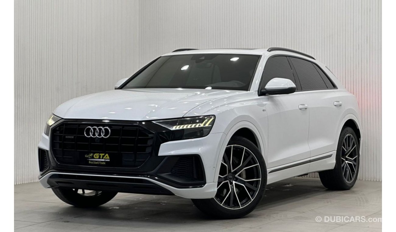 أودي Q8 55 TFSI quattro S-لاين 2019 Audi Q8 55TFSI S-Line Quattro, July 2024 Audi Warranty, Full Audi Servic