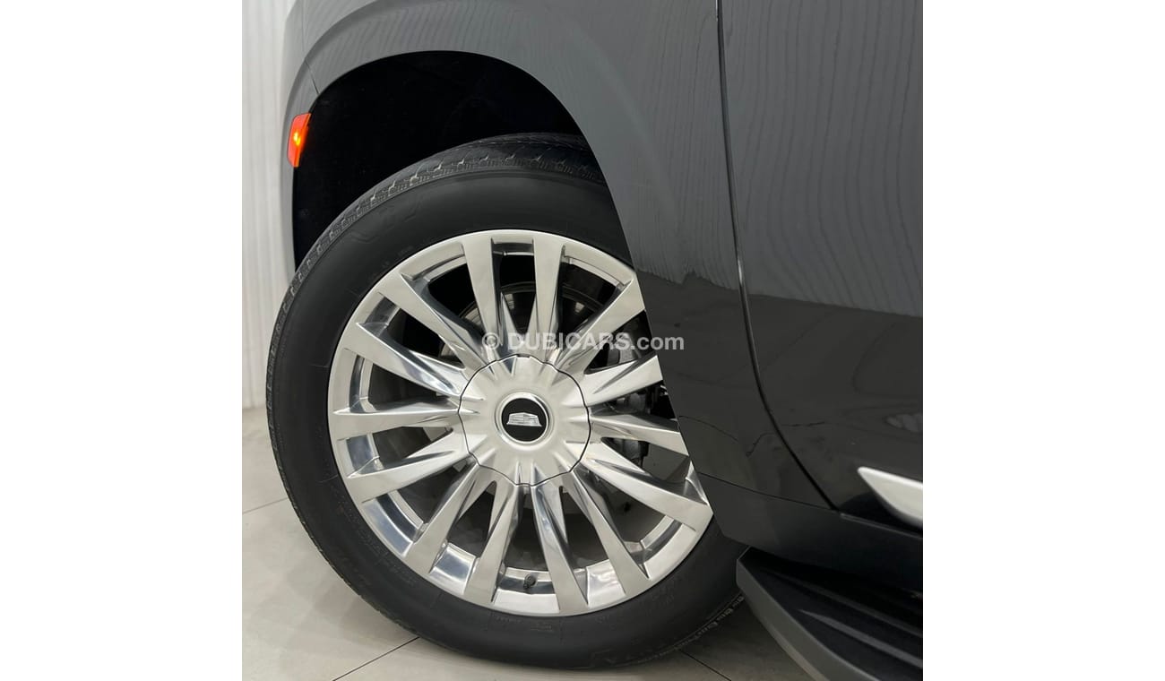 كاديلاك إسكالاد بريميوم لاكجري 2022 Cadillac Escalade LWB, Cadillac Warranty + Service Pack, Full Options, Low Kms, 