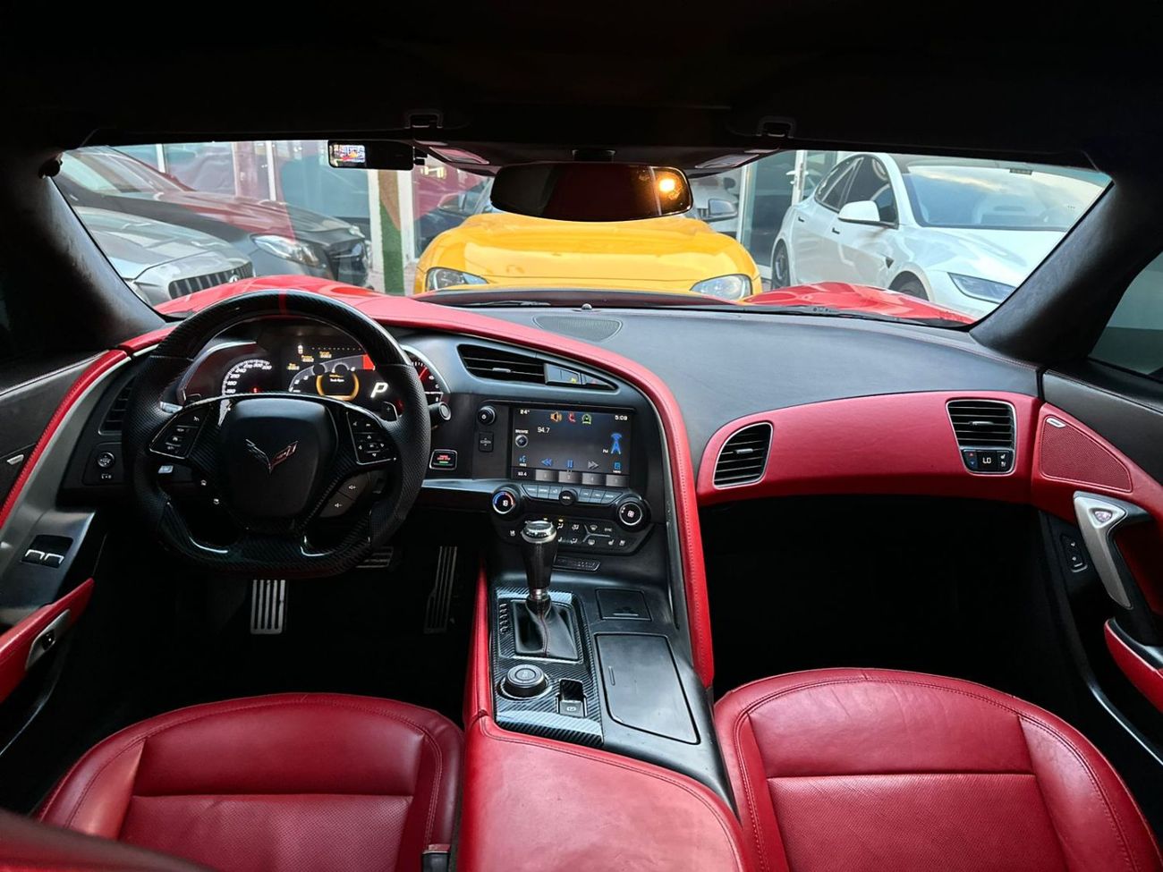 شيفروليه كورفت شيفورليه كورفت C751 خليجي 2015 فل ابشن  بحاله ممتازه