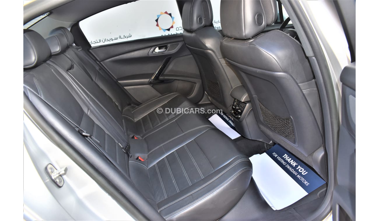 Peugeot 508 1.6L ALLURE TURBO 2015 GCC SPECS WITH SUNROOF