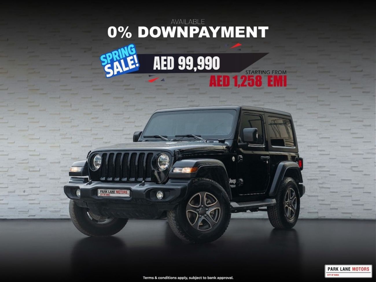 جيب رانجلر Sport 3.6L A/T (4 Seater)