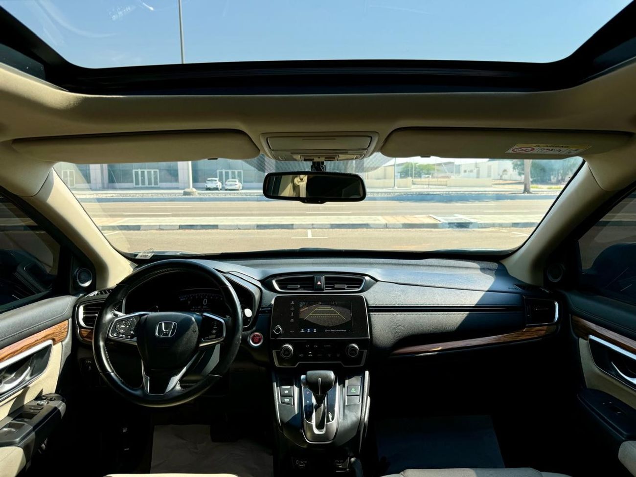 Honda CRV EX 2.4L (184 HP) AWD 1180-Monthly l GCC l Sunroof, Cruise, Camera l Accident Free