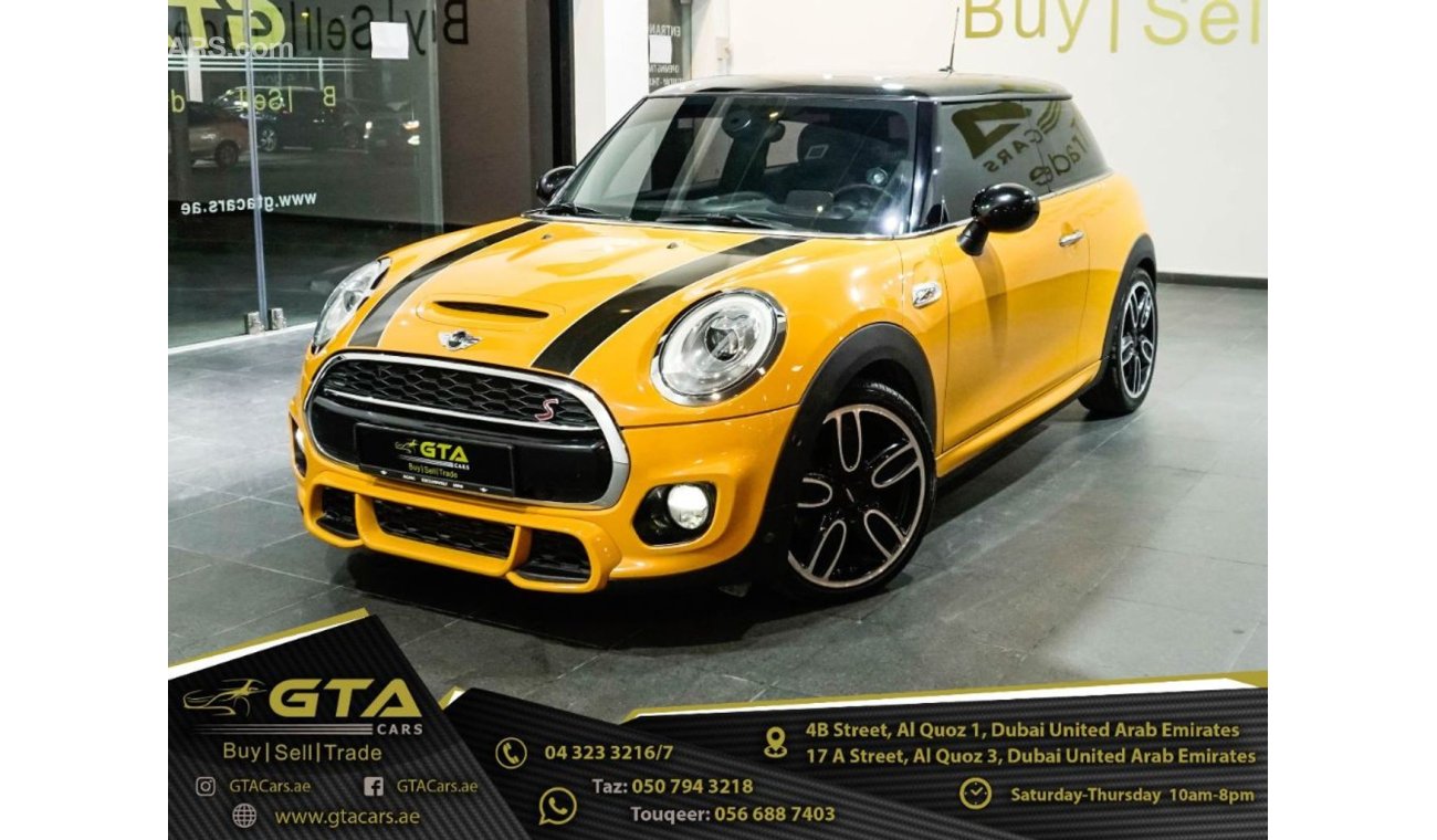 ميني كوبر إس 2016 Mini Cooper S JCW Kit, Warranty, Full Mini History, GCC, Mint Condition