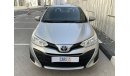 Toyota Yaris 1.3L | SE|  GCC | EXCELLENT CONDITION | FREE 2 YEAR WARRANTY | FREE REGISTRATION | 1 YEAR FREE INSUR