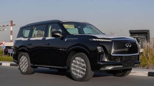 إنفينيتي QX80 2026 Infiniti QX80 Sensory 3.5L AT Petrol (Black-Tan)