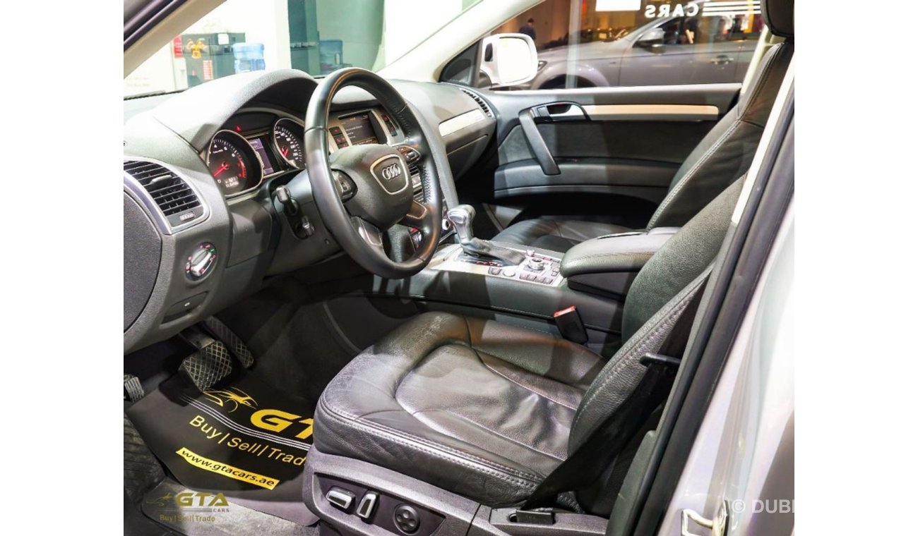 Audi Q7 2015 Audi Q7 S-Line Quattro, Full Audi History, GCC, Mint Condition