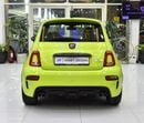Abarth 595 EXCELLENT DEAL for our Abarth 595 Competizione ( 2022 Model ) in Green Color GCC Specs