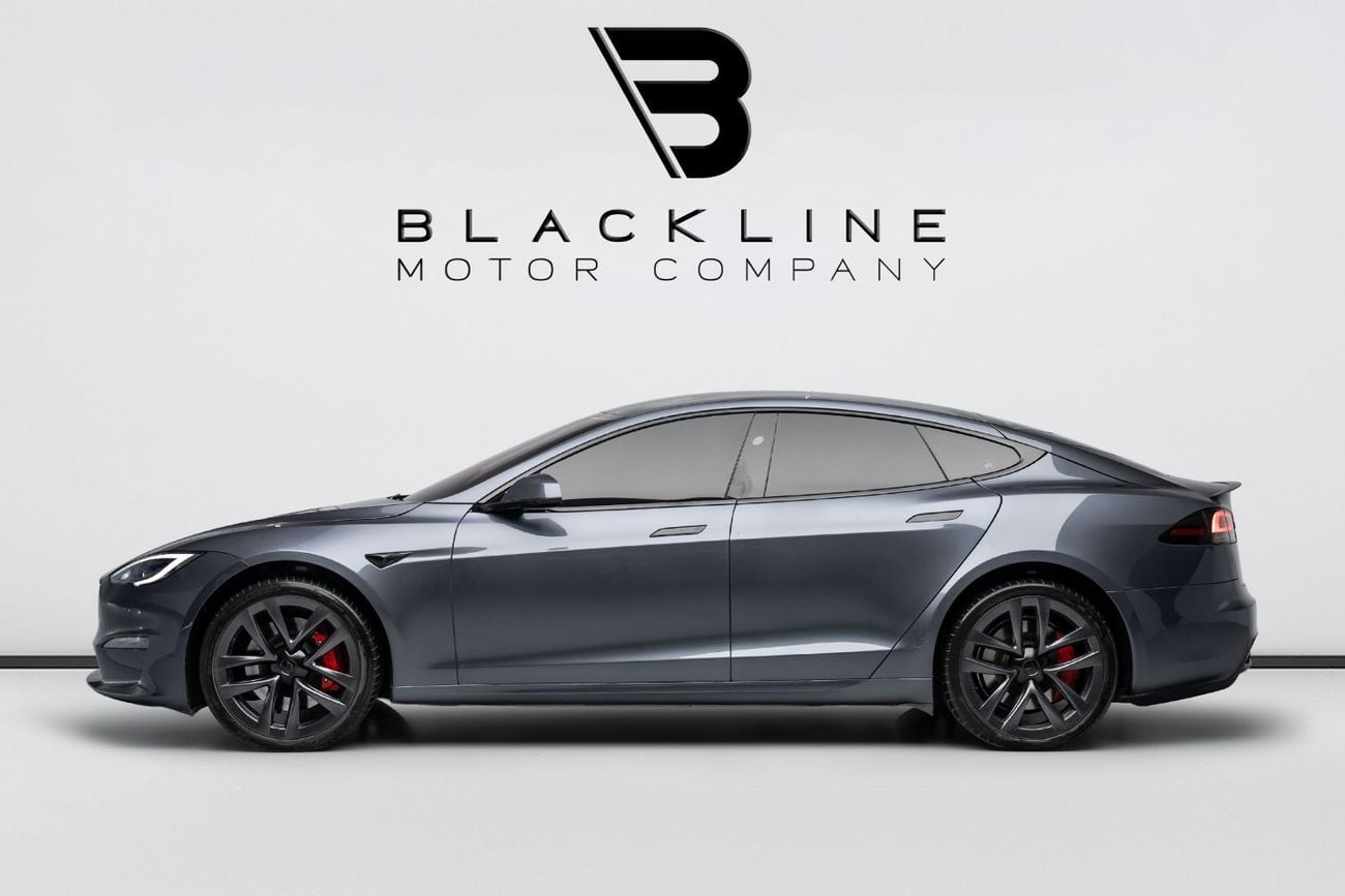 Tesla Model S PLAID BUY NOW, PAY 2027 | THE BLACKLINE STANDARD | Tesla Warranty, GCC