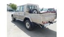 تويوتا لاند كروزر بيك آب 79 Double Cab Pickup LX V8 4.5L TD 5 Seat 4WD M/T(Only on Sahara Motors)