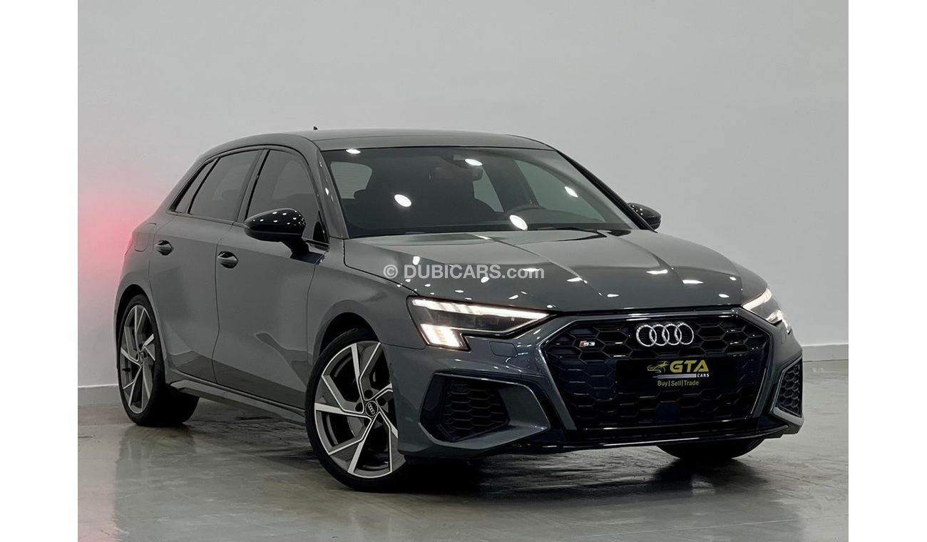 Audi S3 Sportback 2021 Audi S3 2.0 TFSI Quattro S tronic, Audi Warranty + Service Contract, GCC