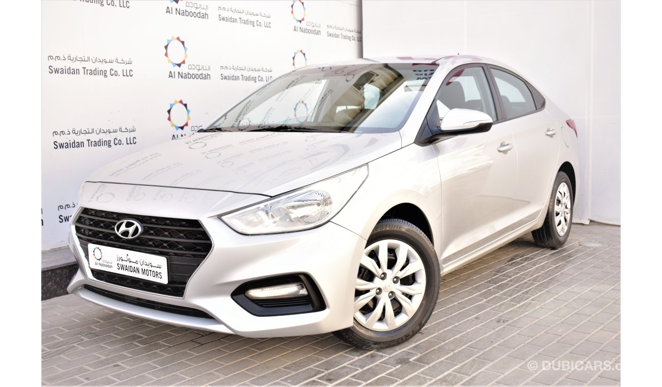 Hyundai Accent AED 879 PM | 0% DP | 1.6L GL GCC DEALER WARRANTY
