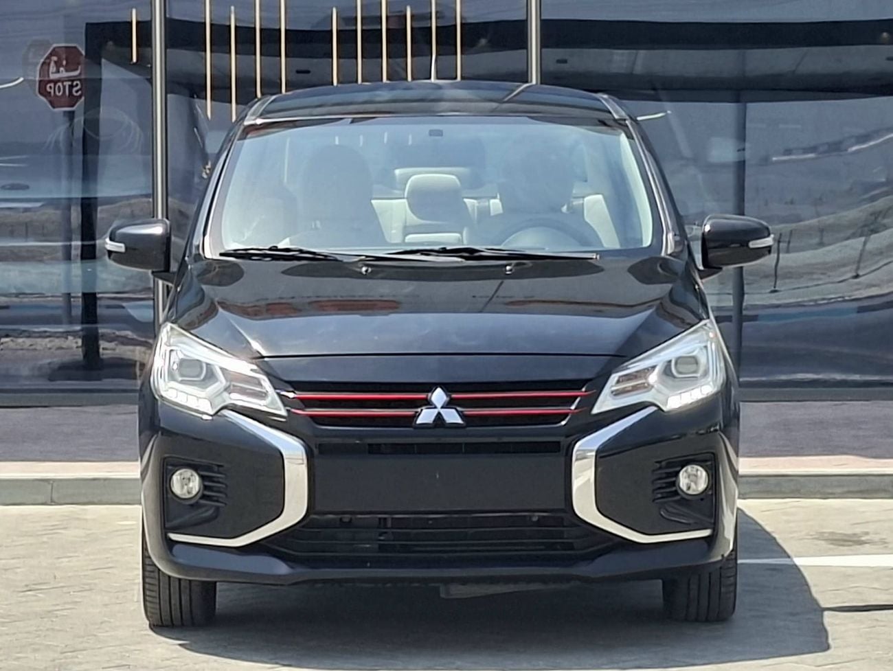 Mitsubishi Attrage GLX HIGHLINE GLX TOPLINE TRIM 1.2L GCC , ACCIDENT FREE, (423/-MONTHLY)