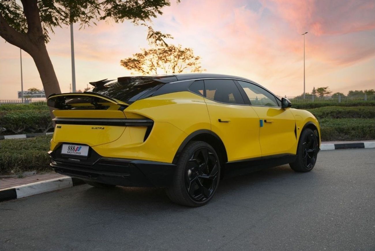 لوتس إيليتري 2025 LOTUS ELETRE S plus AWD 0Km