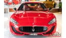 Maserati Granturismo SPORT | 2015 | GCC | WARRANTY | MC SPORTLINE