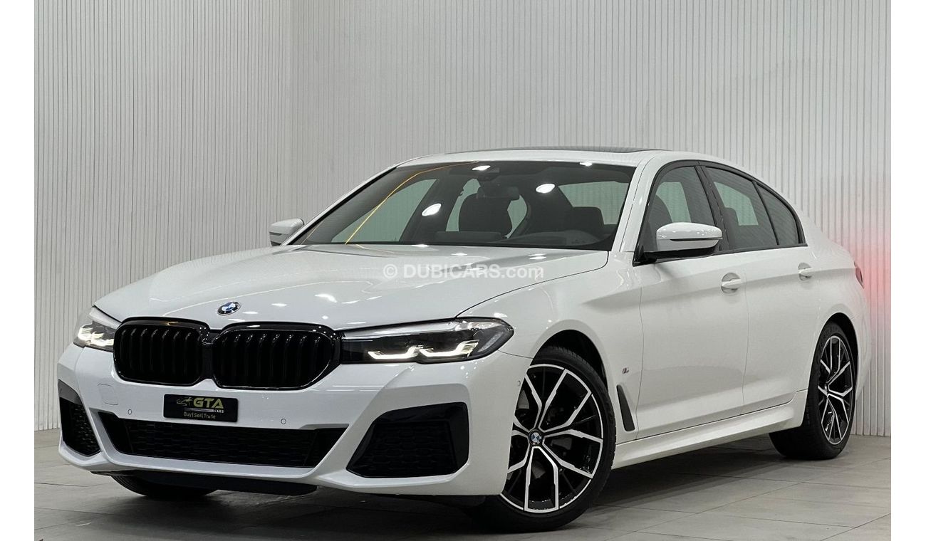 بي أم دبليو 520i M سبورت جوي كومفورت 2022 BMW 520i M-Sport, 5 Years BMW Warranty + Service Pack, Full BMW Service His