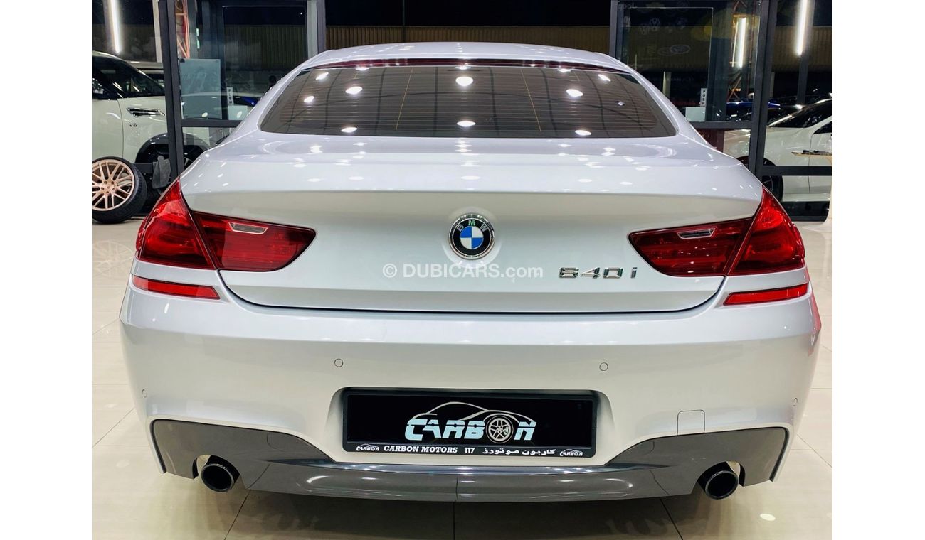 BMW 640i BMW 640I 2014 GCC IN VERY BEAUTIFUL SHAPE FOR ONLY 69K AED INCLUDING FREE INSURANCE AND REGISTRATION