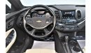 Chevrolet Impala 3.6L LT V6 2018 GCC DEALER WARRANTY FREE INSURANCE