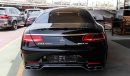 مرسيدس بنز S 63 AMG كوبيه 4 Matic