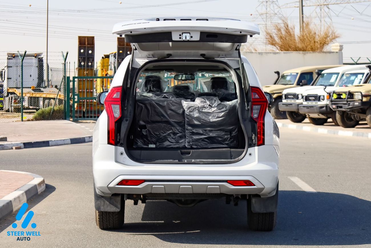 ميتسوبيشي باجيرو سبورت 2.5L Turbo Diesel | 134 HP | AT | 4WD | 7 Passenger | Dual Airbags | ABS & EBD | Ad-Safety | 2023