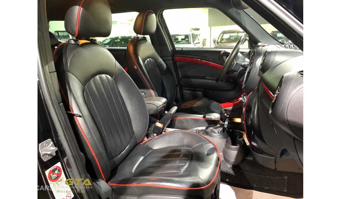 ميني جون كوبر كونتري مان 2014 Mini Countryman JCW, Service History, Warranty, GCC