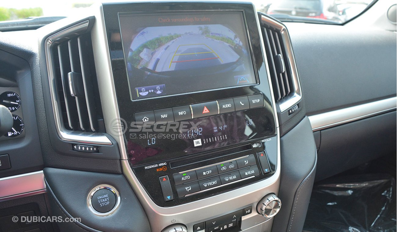 Toyota Land Cruiser 4.5L VXR Full Option 4 Camera,JBL,Big Screen,Rear DVD-Colors Available-تسجيل في الدولة و للتصدير