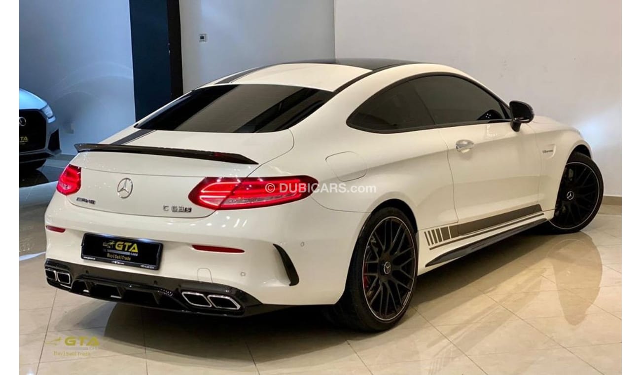 Mercedes-Benz C 63 Coupe 2017 Mercedes C63s AMG Coupe, Warranty, Full Mercedes History, GCC