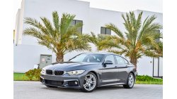 BMW 420i i M-Kit Grancoupe |1,939 P.M | 0% Downpayment | Full Option | Spectacular Condition