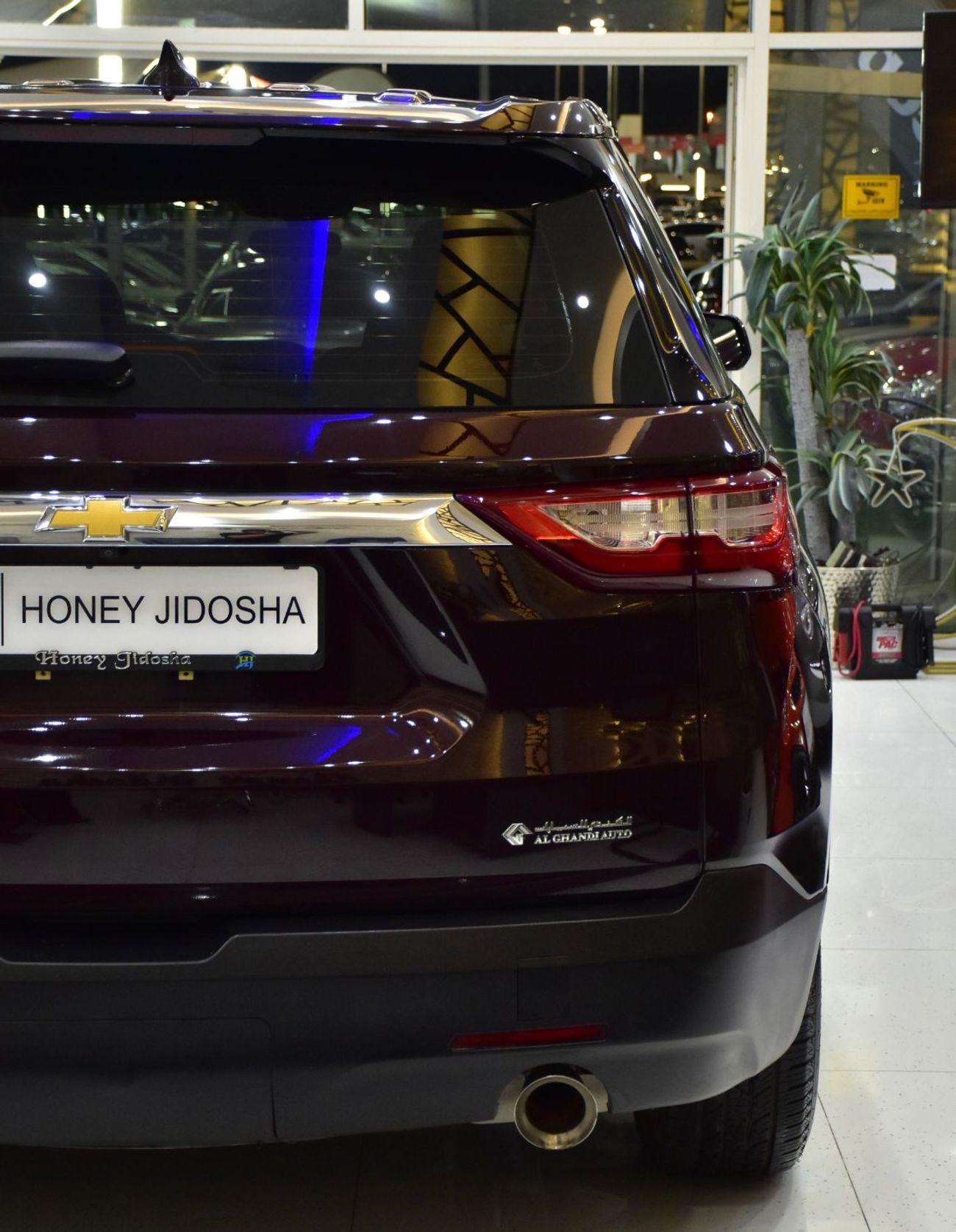 شيفروليه ترافيرس EXCELLENT DEAL for our Chevrolet Traverse ( 2018 Model ) in Maroon Color GCC Specs