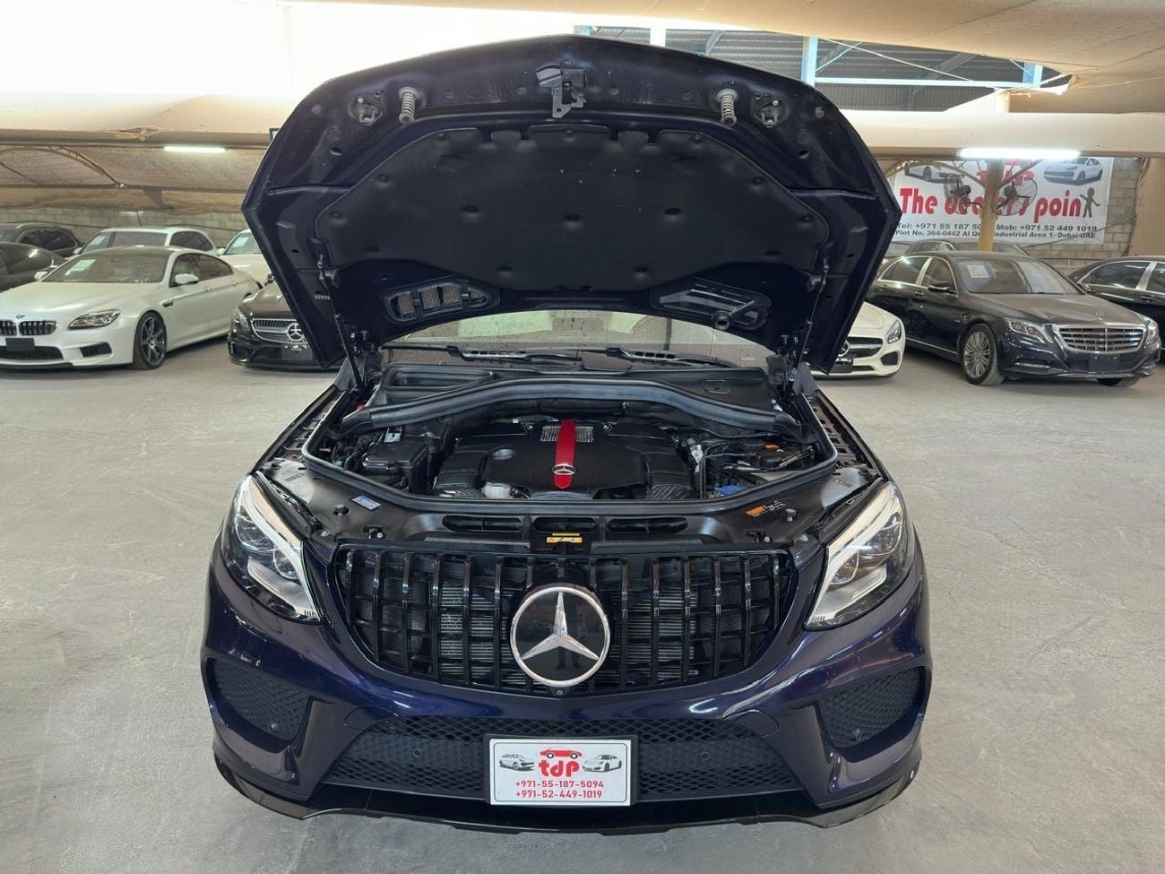 Mercedes Benz GLE43 AMG STD Coupe 3.0L MERCEDES GLE 43 AMG COUPE 2017 | CAVANSITE BLUE PAINT | DESIGNO PACKAGE | CARBON INTE