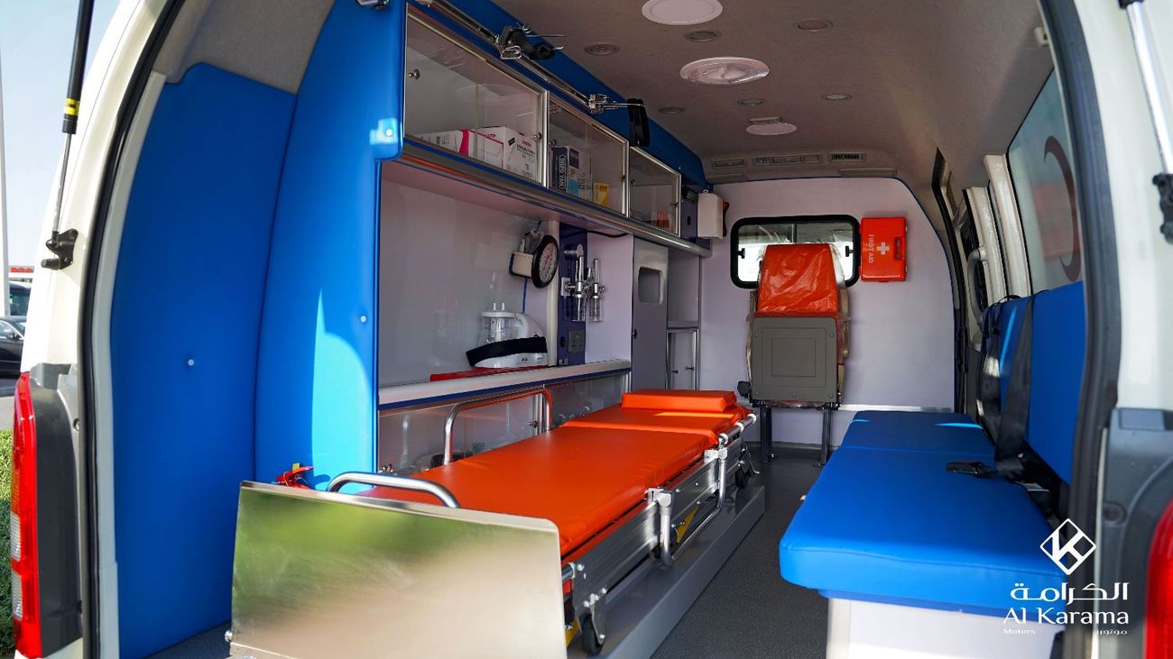 تويوتا هاياس Ambulance - 2.5L - Manual - Medical Transport - Engineered for Emergencies