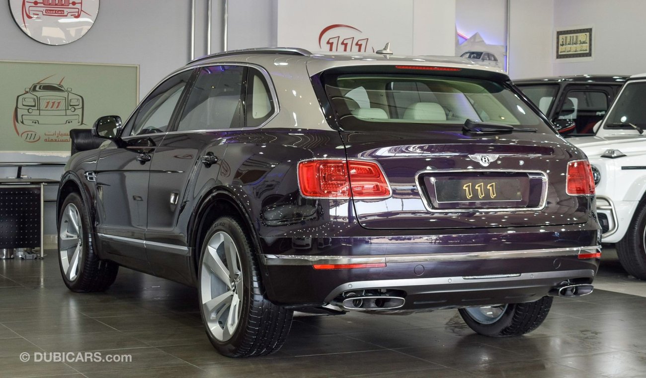 Bentley Bentayga 6.0L - W12 Twin Turbo / Warranty / GCC Specifications