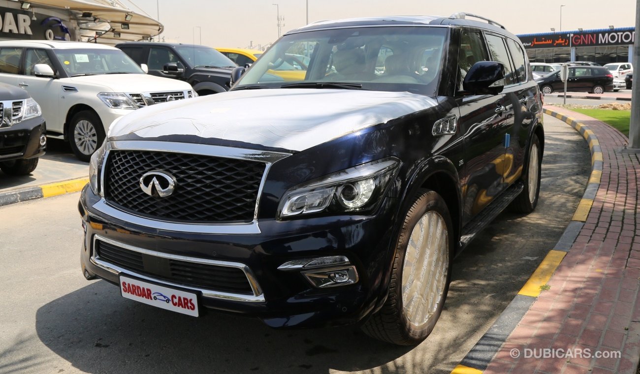 إنفينيتي QX80 5 yrs Unlimited Warranty