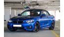 BMW 220i 2018 GCC under agency warranty
