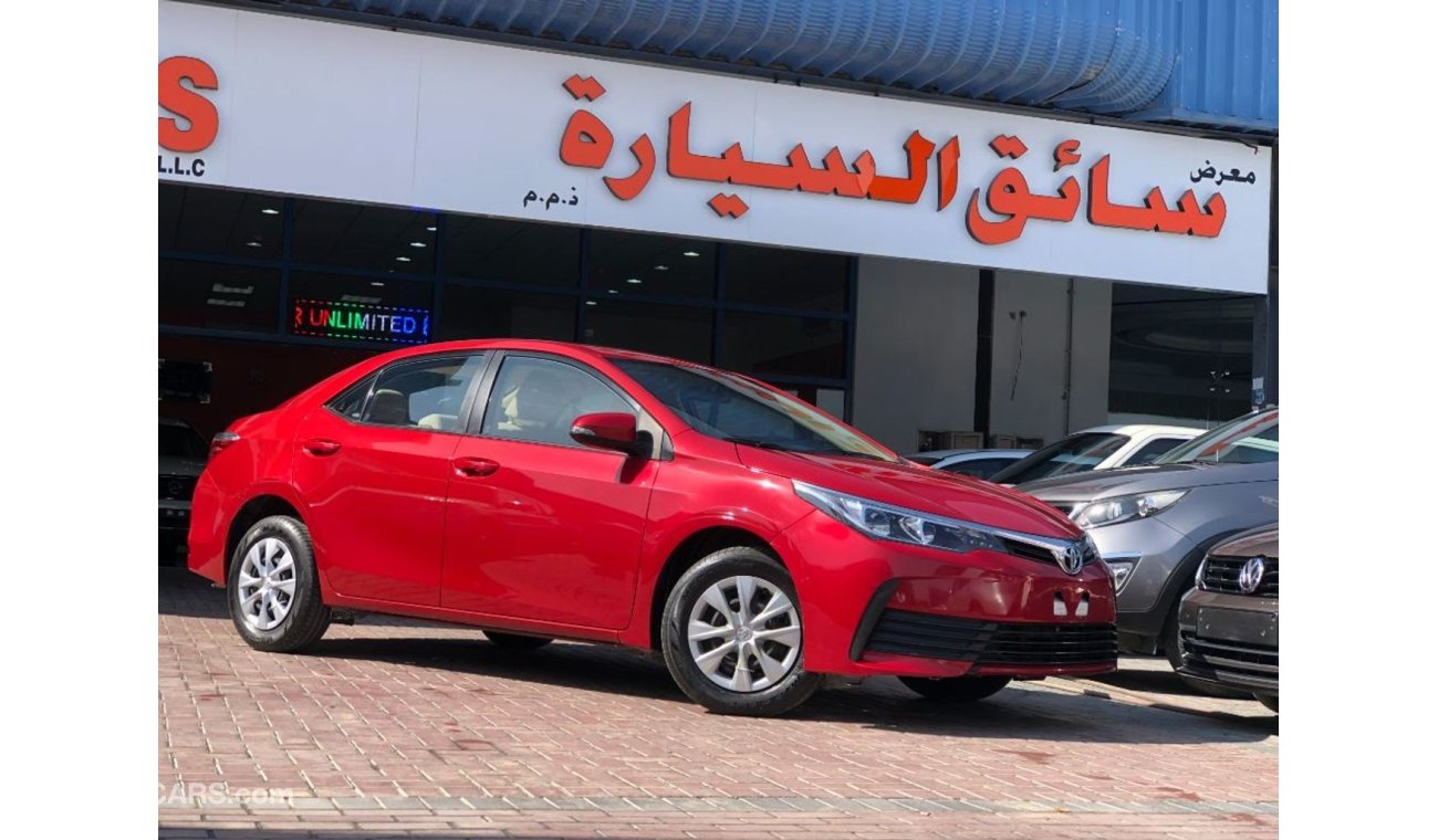 Toyota Corolla ONLY 782X60 MONTHLY TOYOTA COROLLA 2018 1.6 LTR UNLIMMITED KM WARRANTY