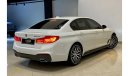 بي أم دبليو 530 2018 BMW 530i M-Sport, BMW Warranty-Service Contract-Full Service History, GCC