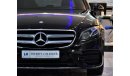 Mercedes-Benz E300 ORIGINAL PAINT ( صبغ وكاله ) SINGLE OWNER, FULL SERVICE HISTORY! Mercedes Benz E300 2017 Model GCC S