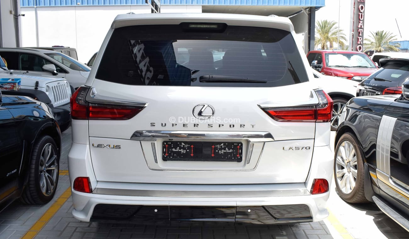 Lexus LX 570 S SUPERSPORT MODEL 2017 GCC SPECS