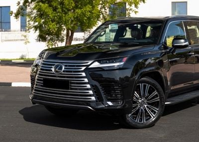 Lexus LX600 SIGNATURE with Mark Levinson / Black in Tan / 22inch Rims
