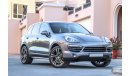 Porsche Cayenne V6 2014 GCC under Warranty with Zero downpayment.