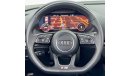 Audi S3 Std 2018 Audi S3 Quattro, July 2023 Audi Warranty, Full Audi Service History, GCC