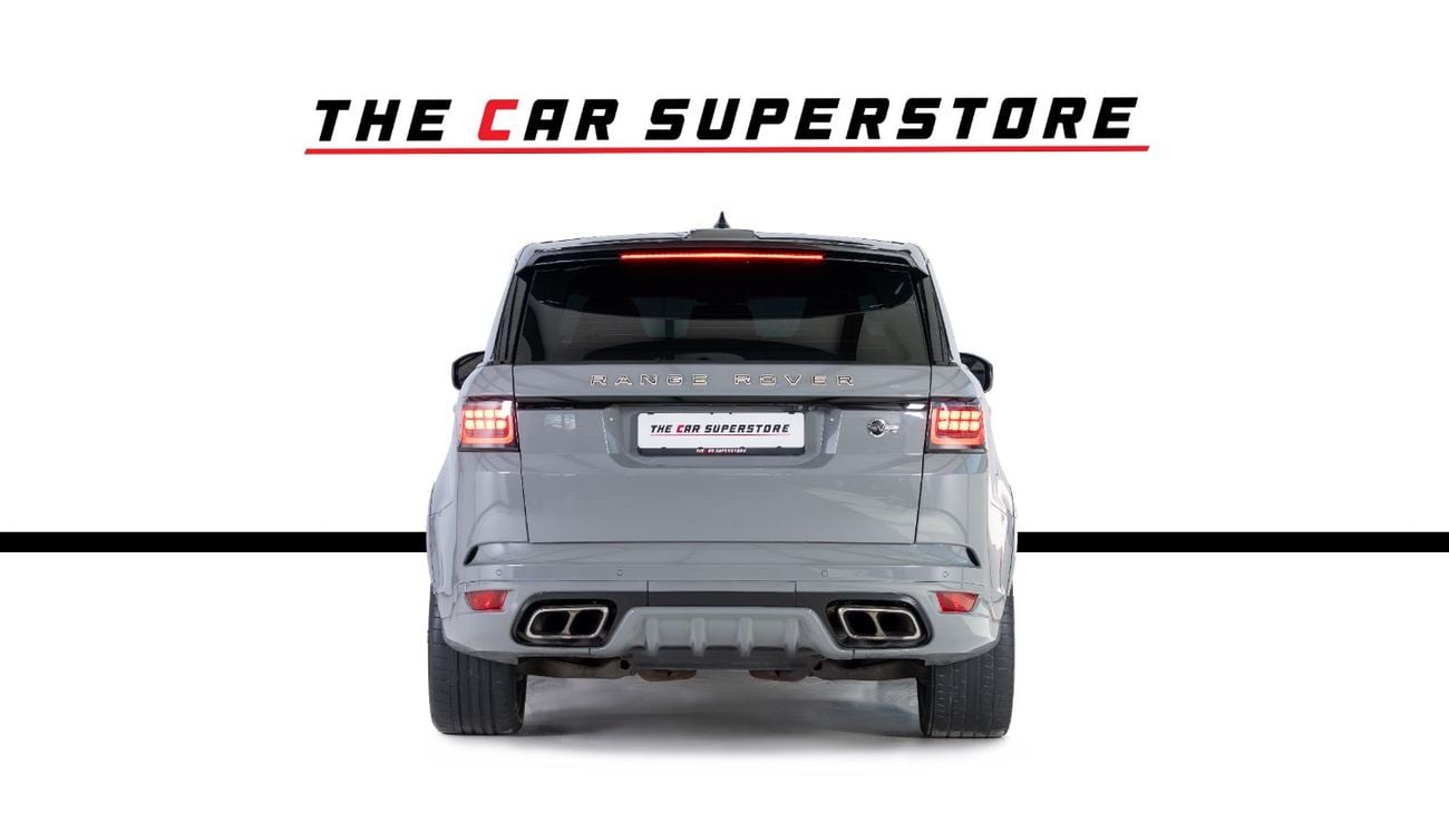 Land Rover Range Rover Sport SVR 5.0L (575 HP) AWD Range Rover Sport SVR Ultimate Edition-Bespoke Color-Black/Red Interior-Black