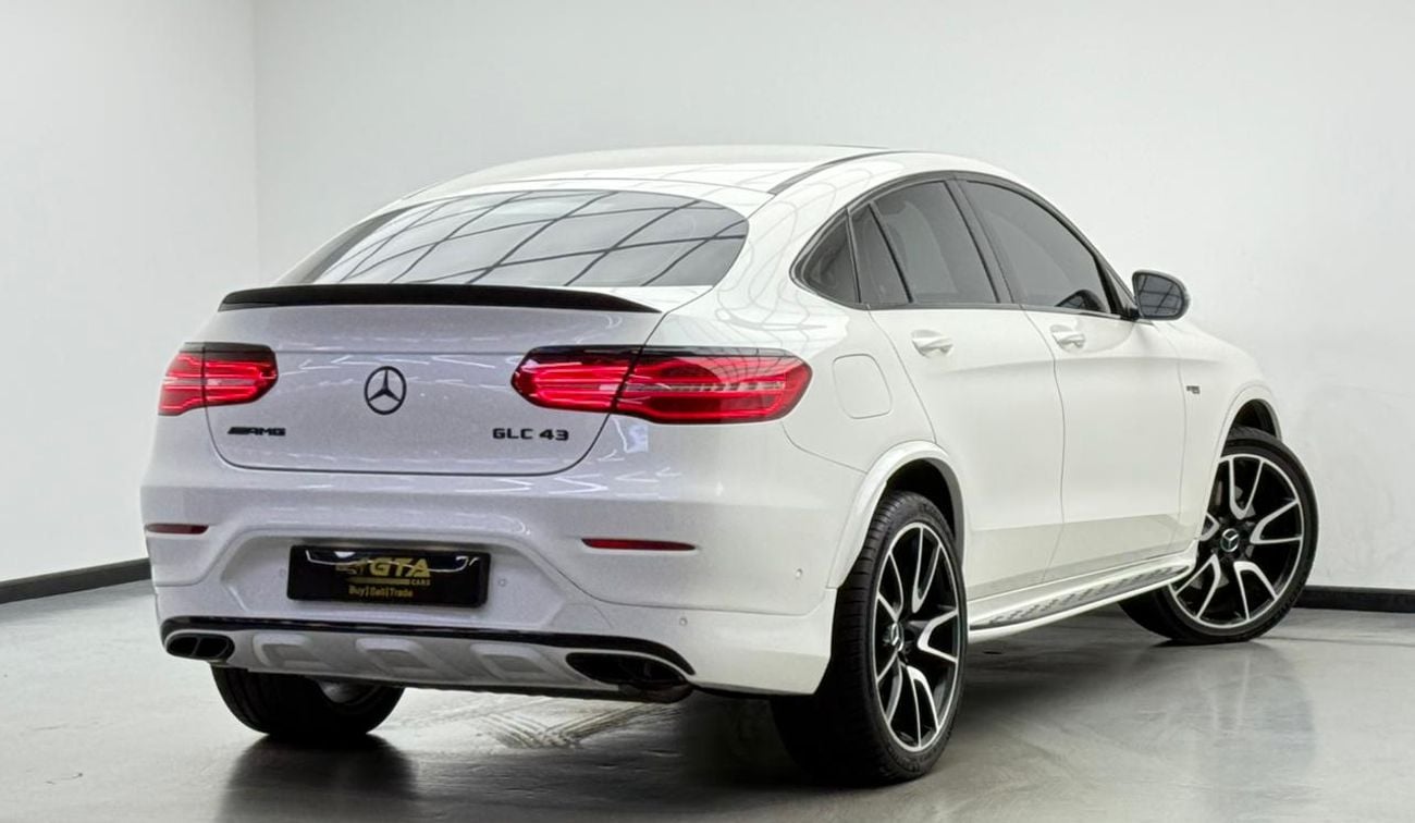 مرسيدس بنز GLC 43 AMG 4MATIC 3.0L (367 HP) 2017 Mercedes Benz GLC43 AMG 4MATIC+ Coupe, 2026 AAA Warranty, Excellent Condit