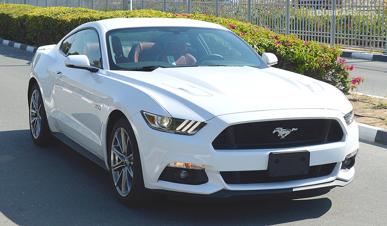 Ford Mustang GT PREMIUM+, GCC Specs with 3Yrs or 100K km Warranty & Free Service 60K km at AL TAYER