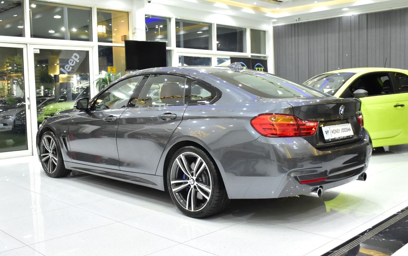 BMW 435i EXCELLENT DEAL for our BMW 435i GranCoupe M-Kit ( 2016 Model ) in Grey Color GCC Specs