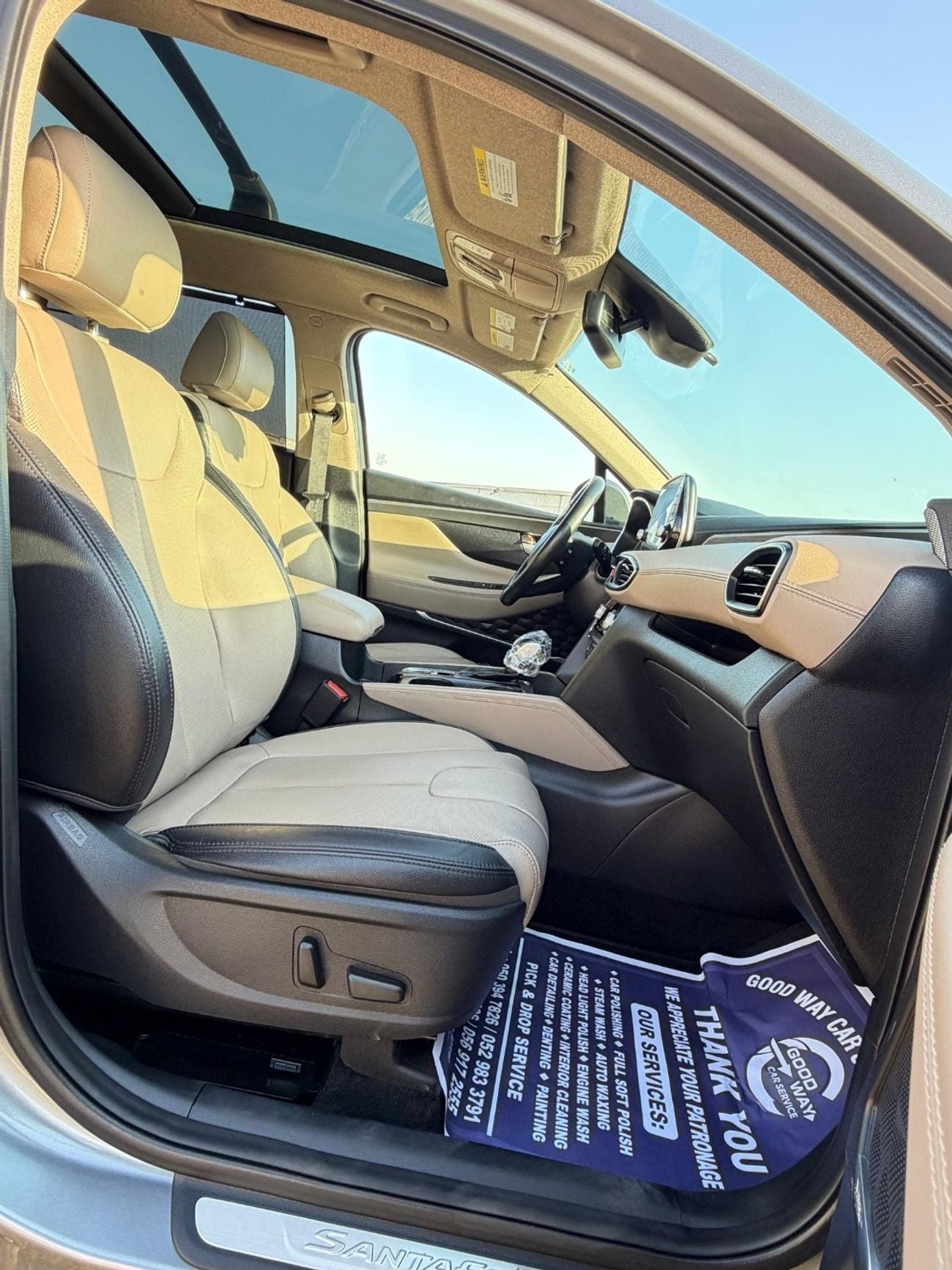 Hyundai Santa Fe STD (NON GCC) 2019 360 CAMERAS 2.4 AWD CANADA SPEC