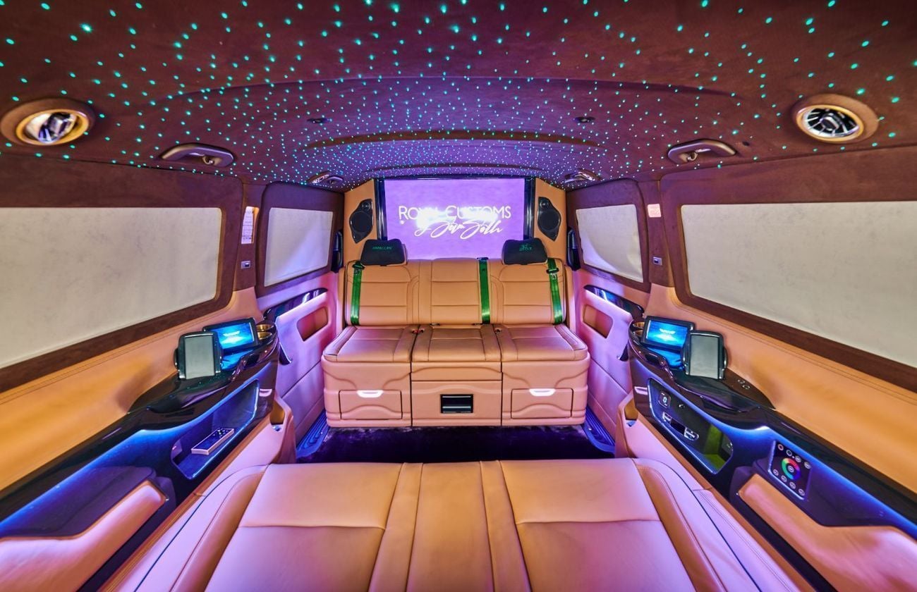 مرسيدس بنز V 300 “LES RACINES” – 1 Of 3 CONCEPT - Handcrafted by ROYAL CUSTOMS in Dubai