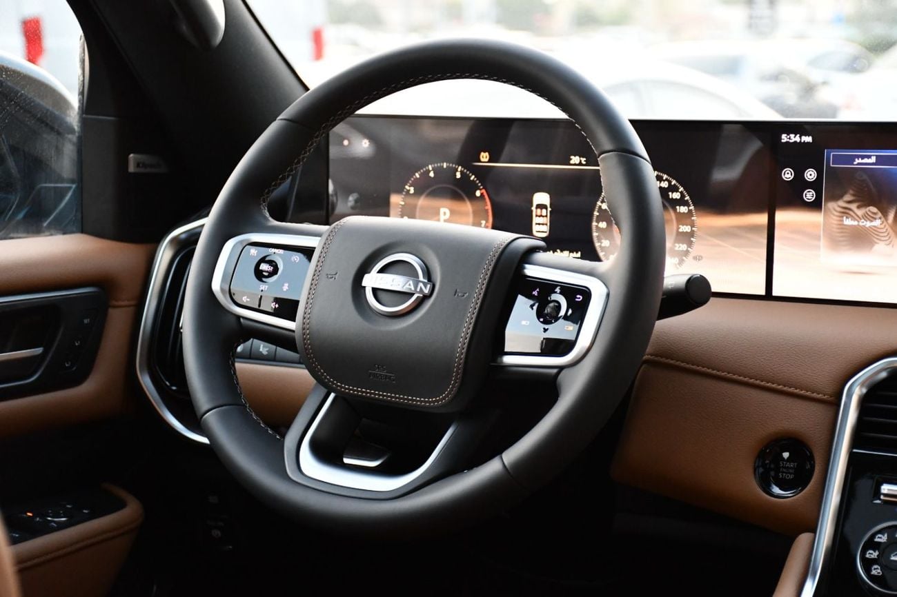 نيسان باترول NISSAN PATROL 3.5L TWIN-TURBO V6 LE PLATINUM CITY FULL OPTION