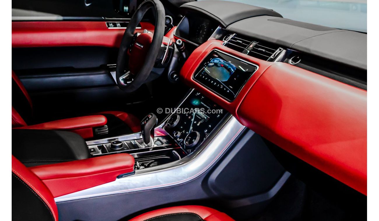 لاند روفر رينج روفر سبورت 2021 Range Rover Sport HST,2026 Land Rover Warranty + Service Contract, Low KM, GCC