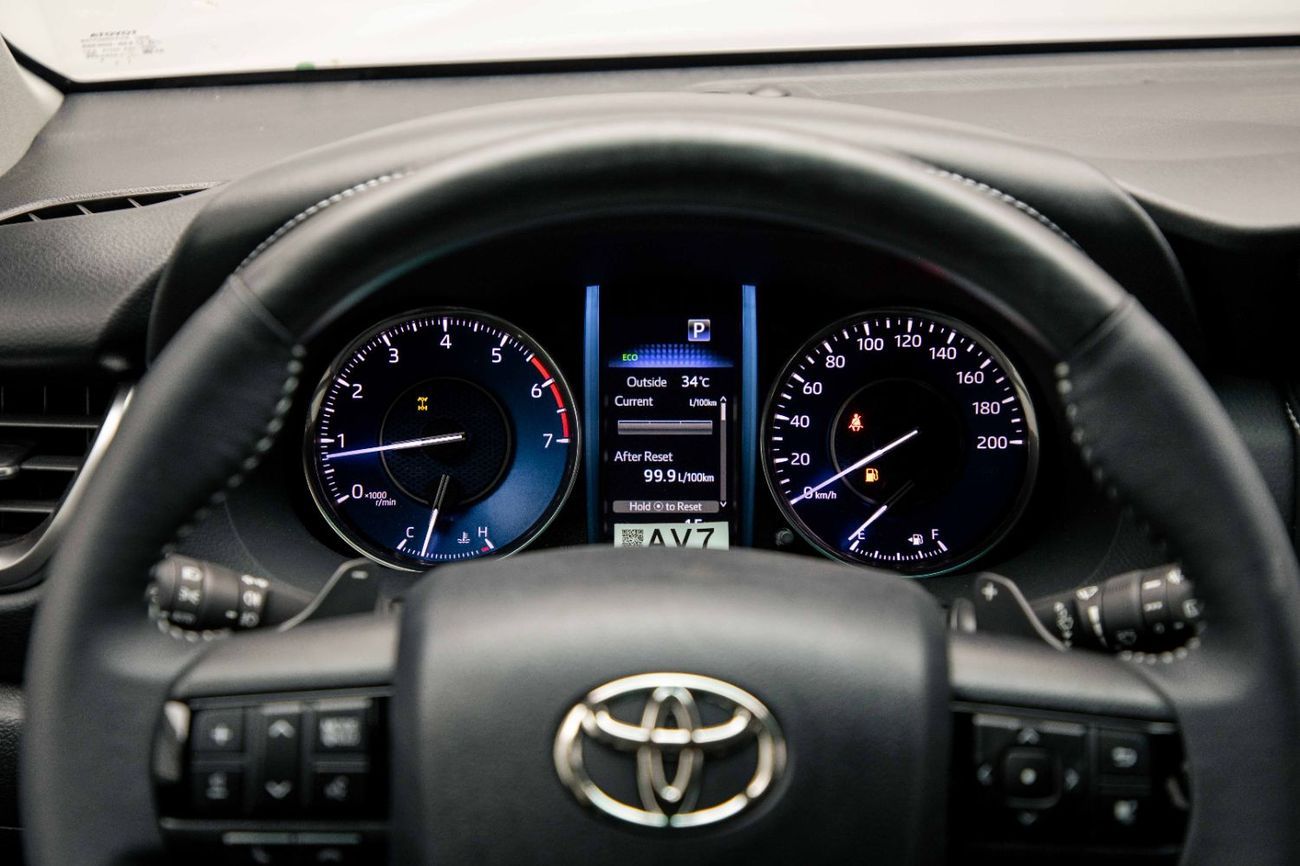 Toyota Fortuner 4.0L - Silver Metallic Inside Black | Export Only
