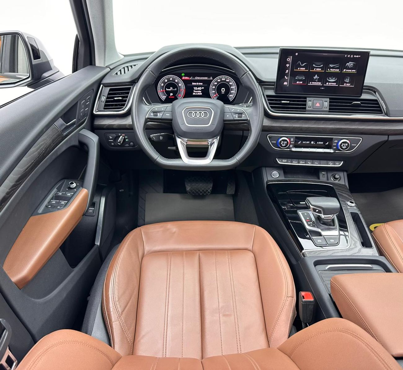 أودي Q5 2022 Audi Q5 45 TFSI Quattro, 1 Year Warranty Unlimited KM, Full Service History, GCC